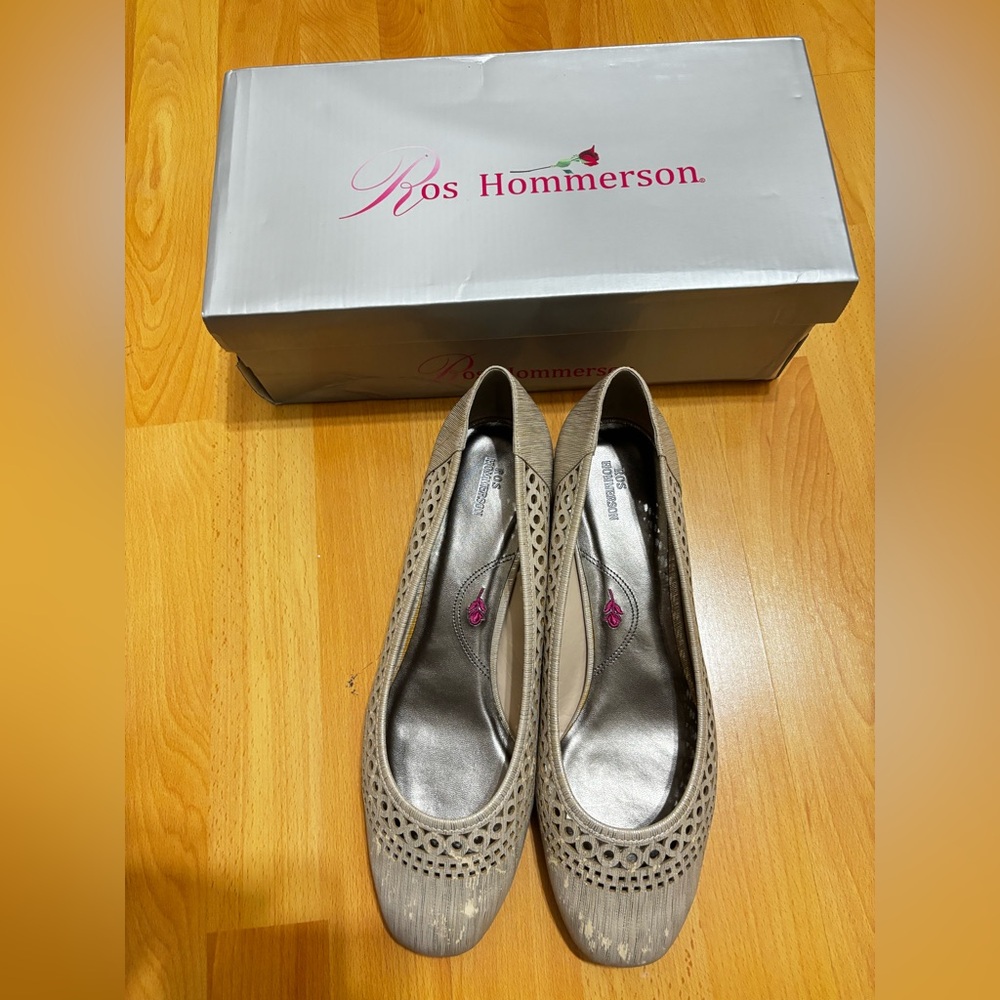 Ros Hommerson leather Tina Women's Slip On NEW